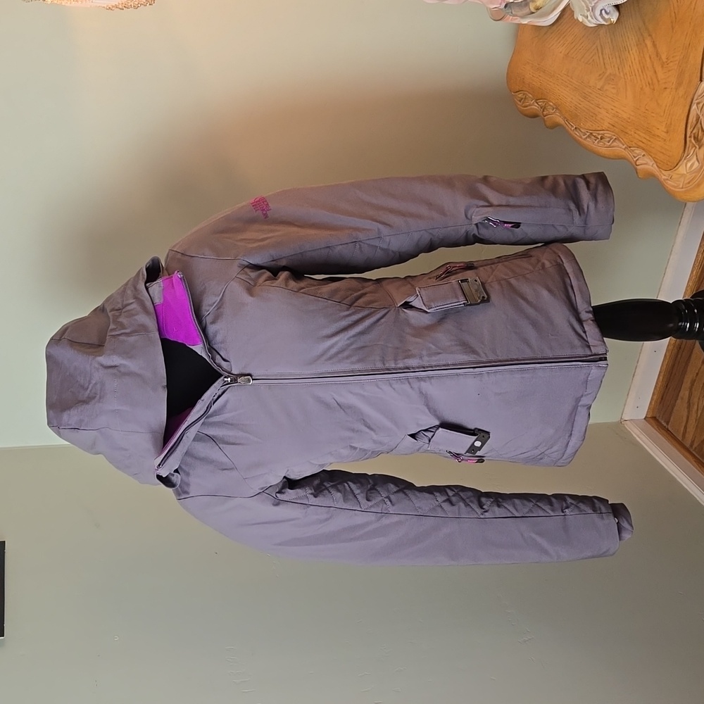 The North Face belted winter ski jacket
